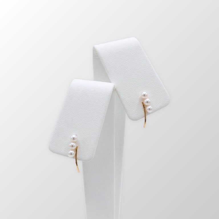 TRIA — Japanese Akoya Pearl Earrings